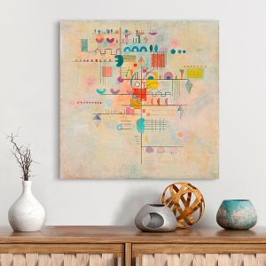 Tableau sur toile et affiche. Wassily Kandinsky, Graceful Ascent