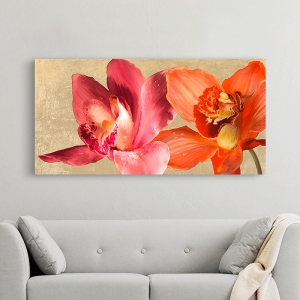 Blumenbilder auf leinwand. Moderne Orchideen