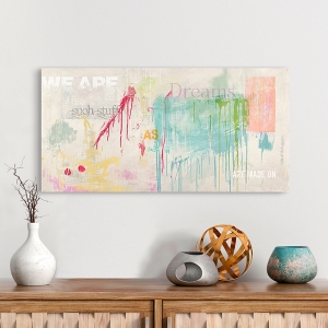 Abstract Wall Art Print and Canvas. We are Dreams