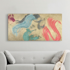 Tableau abstrait moderne sur toile. Ikeda, Waves of Relaxation