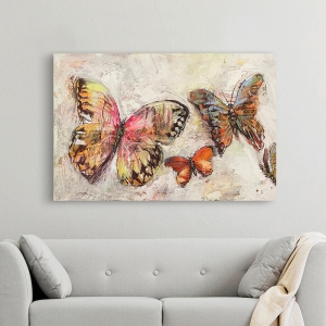 Cuadro en canvas. Florio Luigi, Mariposas en vuelo II