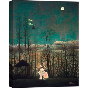 Wall Art Print and Canvas. Henri Rousseau, Carnival Evening