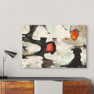 Modern abstract wall Art Print and Canvas. Stepping stones
