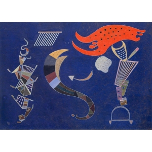 Quadro, stampa su tela. Wassily Kandinsky, La flèche, 1943 (Februar)