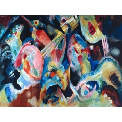 Bilder auf Leinwand. Wassily Kandinsky, Improvisation, The Deluge