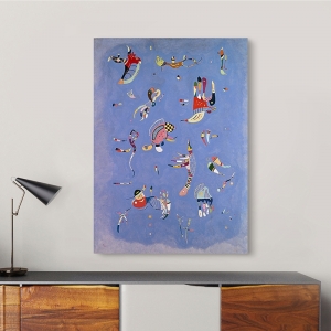 Wall Art Print and Canvas. Wassily Kandinsky, Blue Sky