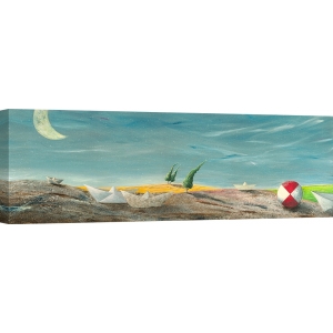 Whimsical Wall Art Print and Canvas. The landscape of my dreams