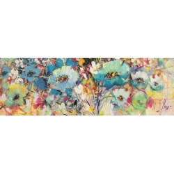 Wall Art Print and Canvas. Field of Flowers in Spring II (detail)