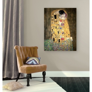Cuadro en canvas. Gustav Klimt, El beso