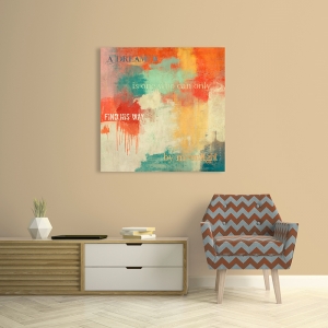 Cuadro abstracto moderno en canvas. Munson Anne, A Dreamer...