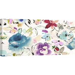 Wall art print and canvas. Kelly Parr, Floral Galore