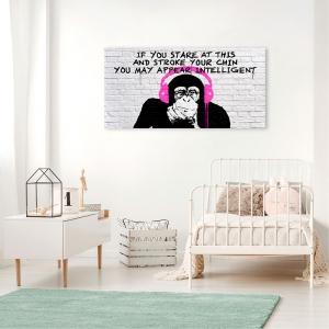 Wall art print and canvas. Masterfunk Collective, Stroke your Chin