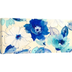 Wall art print and canvas. Kelly Parr, Toile Fleurs