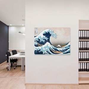 Leinwandbilder. Katsushika Hokusai, Die grosse Welle von Kanagawa