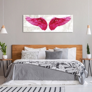 Quadro, stampa su tela. Joannoo, Angel Wings (Pink)