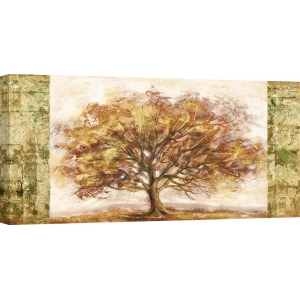 Cuadro árbol en canvas. Lucas, Golden Tree Panel