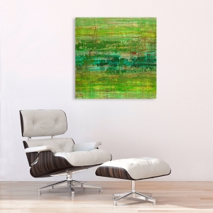 Modern abstract on canvas. Lucas, Jungle Monochrome