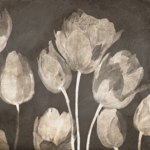 Cuadros flores. Luca Villa, Tulipanes modernos II