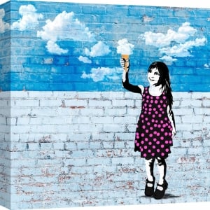 Street Art poster.  Masterfunk Collective, Sky Cream