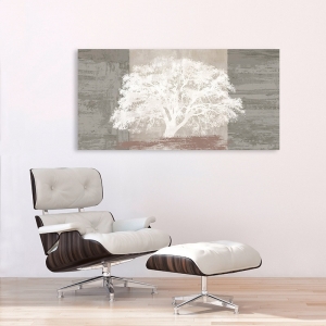 Tableau arbre moderne. White Tree Panel