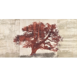 Leinwandbildermit Baum-Motiven und Poster. Rusty Tree Panel