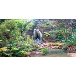Leinwandbilder und Poster. Wasserfall im Regenwald