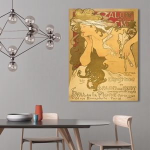 Leinwandbilder und Poster. Alphonse Mucha, Salon des Cent