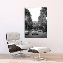 Cuadros y posters de autos. Boulevard in Hollywood (BW)