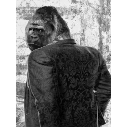 Moderne Wandbilder mit Gorillas. VizLab, Ape in a Suit