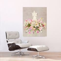 Wall art print, canvas, poster. Kelly Parr, Dressed in Flowers I