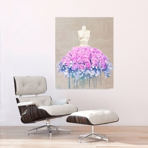 Wall art print, canvas, poster. Kelly Parr, Dressed in Flowers II