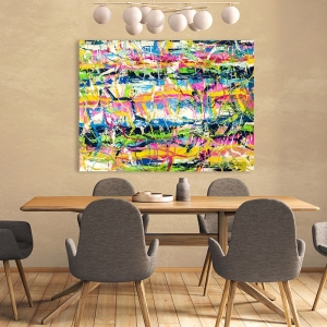 Modern abstract on canvas. Lucas, Rio