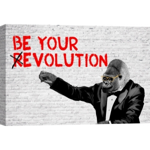 Street Art poster.  Masterfunk Collective, (R)Evolution