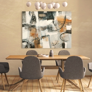 Abstract art print, canvas, poster. Piovan, Reading inside