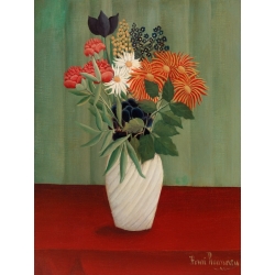 Cuadros en lienzo y poster. Henri Rousseau, Bouquet of Flowers