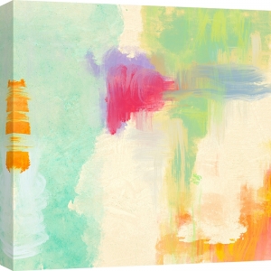Colorful abstract wall art print and canvas. Chaz Olin, Colorama II