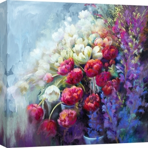Cuadro en lienzo, tulipanes. Nel Whatmore, The Fabulous Florist