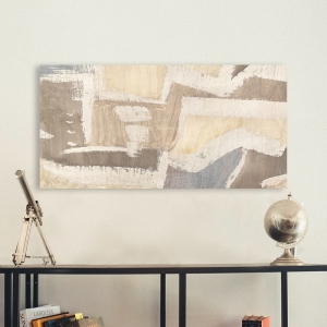 Abstract wall art print and canvas. Anne Munson, White Choreography