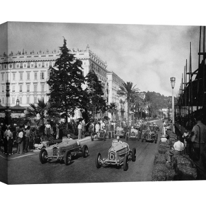 Quadro, stampa su tela. Foto Partenza del Gran Premio di Nizza, 1933