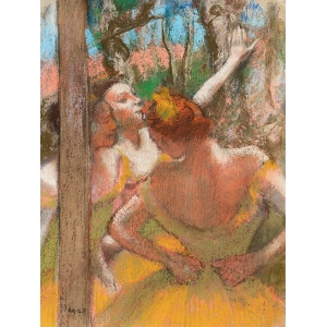 Wall art print and canvas. Edgar Degas, Dancers