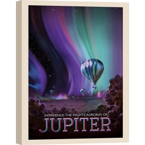 Cuadro espacio en lienzo y poster NASA. Jupiter