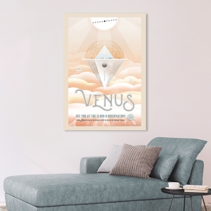 Hochwertige Leinwandbilder oder Poster NASA, Venus