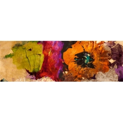 Cuadro flores modernos en lienzo. Jim Stone, Floating Flowers I