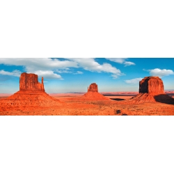 Wall art print and canvas. Ratsenskiy, View to the Monument Valley, Arizona