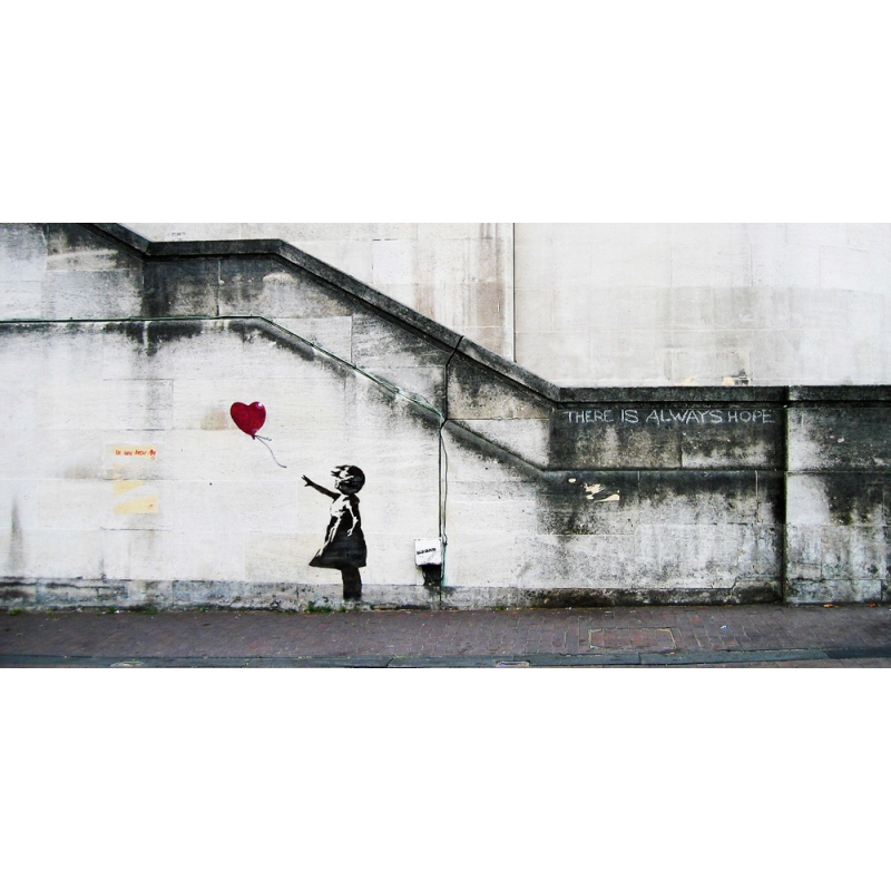 Quadro su Tela Banksy 