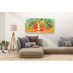 Wall art print and canvas. Luigi Florio, Happy Tree