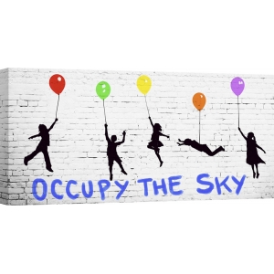 Quadro, stampa su tela. Masterfunk Collective, Occupy the Sky
