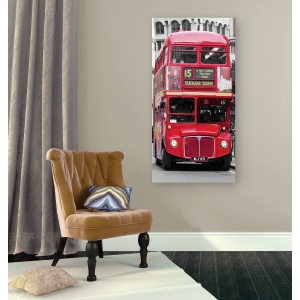 Leinwandbilder. Pangea Images, Double-Decker bus, London