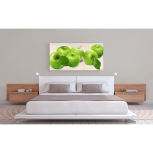 Leinwandbilder für Küche. Remo Barbieri, Grüne Äpfel