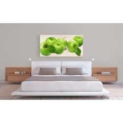 Wall art print and canvas. Remo Barbieri, Green Apples